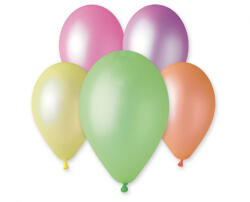 Gemar lufi 13" (33cm) vegyes Fluor színek, 50db/cs (LUFI803029)