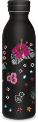 Ars Una kulacs duplafalú fém Black Hibiscus 600 ml
