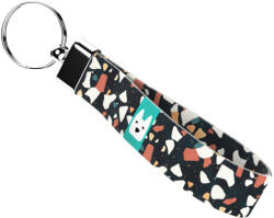 april & june Fekete terrazzo - Kulcstartó - Black Terrazzo - april & june (anj-kc-233-S)