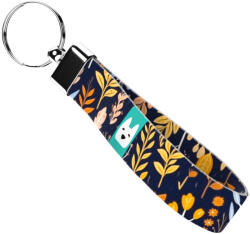 april & june Őszi mezei virágok - Kulcstartó - Autumn wild flowers - april & june (anj-kc-138-S)