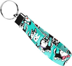 april & june Husky, kék - Kulcstartó - Husky, blue - april & june (anj-kc-171-S)