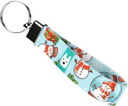 april & june Vidám hóemberek - Kulcstartó - Happy Snowman - april & june (anj-kc-209-S)