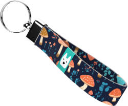 april & june Gombás Erdő - Kulcstartó - Mushroom Forest - april & june (anj-kc-153-S)