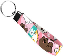 april & june Spitz, rózsaszín - Kulcstartó - pink - april & june (anj-kc-200-S)