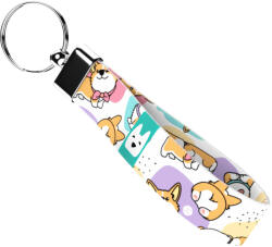 april & june Pembroke Welsh Corgi - Kulcstartó - Pembroke Welsh Corgi - april & june (anj-kc-160-S)