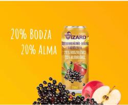 Elder Power Kft Szénsavas alma-bodzás (20-20%) gyümölcsital (250 ml)