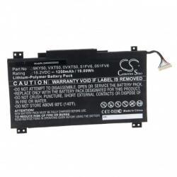 VHBW Akkumulátor Dell Latitude 10 STE2, 1250 mAh (888202500)