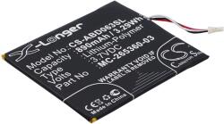 VHBW Akkumulátor Amazon Kindle 7/8 / WP63GW, 890 mAh (800108454)