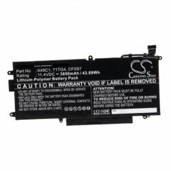 VHBW Akkumulátor Dell Latitude 5289 / Latitude 7390, 3850 mAh (888202821)