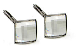 KLARISSA NAGY KLARISSA kapcsos fülbevaló - 12 mm (crystal fehér) (2025012401)