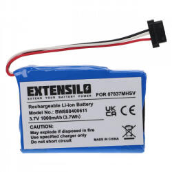 Extensilo Akkumulátor Becker Traffic Assist 107 / Z200 / Z205, 1000 mAh (888400611)
