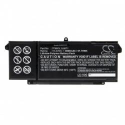 VHBW Akkumulátor Dell Latitude 5320 / 7320 / 7520, 15.2V, 3400 mAh (888203024)