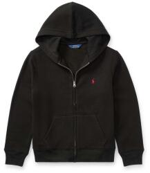 Ralph Lauren gyerek felső fekete, sima - fekete 134