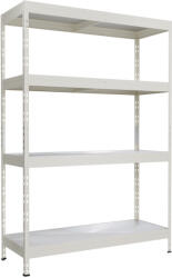 AR Shelving Nagy teherbírású fém polc RivetGreen L 180x120x45cm, HDF polclapokkal