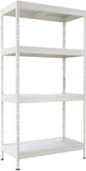 AR Shelving Nagy teherbírású fém polc RivetGreen M 180x90x40cm, HDF polclapokkal