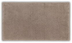 Foutastic Barna pamut törölköző 71x40 cm Chevron - Foutastic