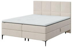 Mesonica Bézs ágyneműtartós boxspring ágy 180x200 cm Bufo - MESONICA - bonami - 764 990 Ft