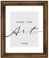 knor Műanyag rézszínű képkeret 24x30 cm
