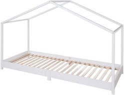 Roba Fehér házikó alakú gyerekágy 90x200 cm Montessori - Roba