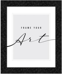 knor Matt fekete műanyag fali képkeret 48x58 cm