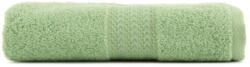 Foutastic zöld színű tiszta pamut törölköző, 70 x 140 cm