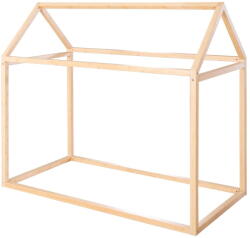 Roba Natúr színű házikó alakú gyerekágy 70x140 cm Montessori - Roba - bonami - 57 530 Ft