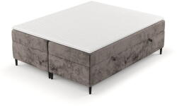 Maison de Reve Barna ágyneműtartós boxspring ágy 200x200 cm Araya - Maison de Rêve