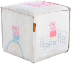 Roba Fehér bársony gyerek puff Peppa Pig - Roba - bonami - 18 690 Ft