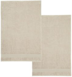 Catherine Lansfield Bézs frottír pamut fürdőlepedő szett 2 db-os 90x140 cm Anti-Bacterial - Catherine Lansfield