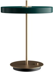 UMAGE Sötétzöld LED dimmelhető asztali lámpa fém búrával (magasság 41, 5 cm) Asteria Table - UMAGE