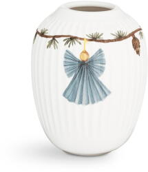 Kähler Design Hammershøi fehér karácsonyi porcelán váza, magasság 10, 5 cm - Kähler Design