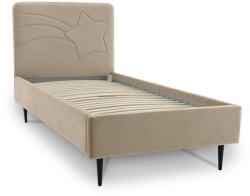 Scandic Bézs gyerekágy 90x200 cm Star - Scandic