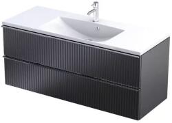 Oristo Etna dulap 119.6x45.5x50 cm sub chiuveta pe perete negru OR52-SD2S-120-8R (OR52SD2S1208R)