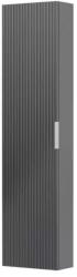 Oristo Etna dulap 40x17x160 cm laterala pe perete negru OR52-SB1D-40-8R (OR52SB1D408R)