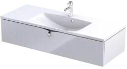 Oristo Siena dulap 119.6x45.5x25 cm sub chiuveta pe perete alb OR45-SD1S-120-1 (OR45SD1S1201)