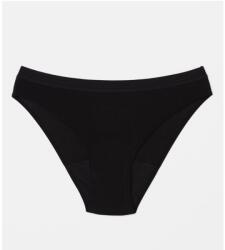 Snuggs Brief Medium Black menstruációs női alsó közepesen erős vérzéshez M méret