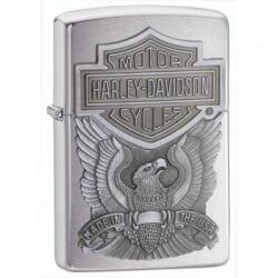 Zippo 200HDH284 Zippo Öngyújtó, csiszolt króm- Harley Davidson (200HDH284 Zippo Öngyújtó, csiszolt króm- Harley Davidson)