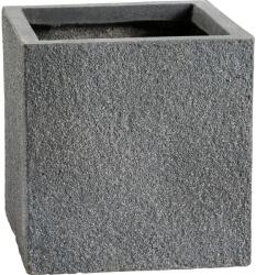  OBI Calais virágcserép 31 cm x 29, 5 cm x 29, 5 cm antracit (202854)