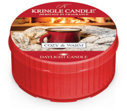 Kringle Candle Cozy & Warm illatgyertya (42g),