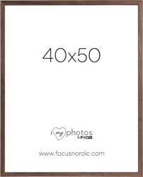 Focus Nordic AB Rama foto Rock Walnut veneer 40X50