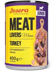 Josera Josera Meat Lovers Menu Turkey Junior 400 g