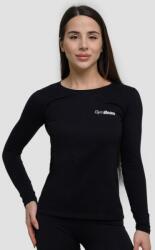 GymBeam Basic női hosszú ujjú póló Black - GymBeam L