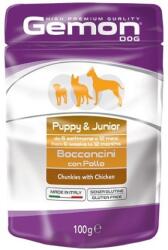 Gemon Monge Hrana Umeda Pentru Caini, Gemon Puppy And Junior, Pui, 100 g