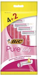 BIC Borotva BIC Pure3 pink női eldobható 3 pengés 4+2 darab/bliszter (9230471) - vectraline