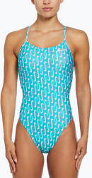 Nike Hydrastrong Multi Print Cutout egyrészes női fürdőruha L kék