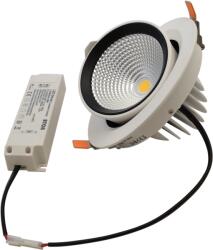 TRACON Tracon DLCOBA35WW Beépíthető álmennyezeti LED lámpatest, forgatható 230 V, 50 Hz, 35 W, 3250 lm, 2700 K, EEI=F (DLCOBA35WW)