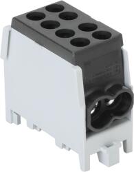 Tracon Electric Tracon FLECU-25-16-2F Főáramköri leágazó kapocs, sínre szerelhető, fekete 2.5-25mm2, max. 1000VAC/DC, max. 101A (FLECU-25-16-2F)