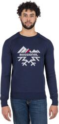 Rossignol Jacquard Crew Neck férfi pulóver M kék