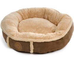 DT Patut rotund cu blanita maro 50 13 cm