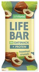 Lifebar Baton proteic de ovaz cu alune de padure, bio, 40g, Lifebar (8595657104383)